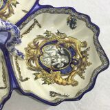 Gien - Hors d'oeuvres dish Renaissance décor