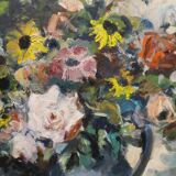 Still life with flowers signed