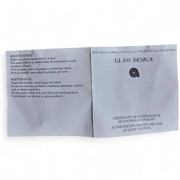 Miroir Nanda Vigo / Cosmos / Hauteur 108