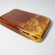 signed mixed earth ceramic tray with marbled effect