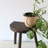 Farm tripod stool, rustic, vintage