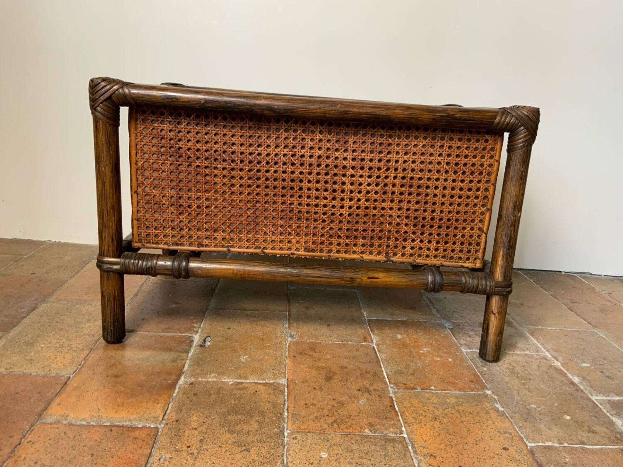 Bamboo and cane planter