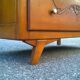 Art Deco dresser gilded oak france 1940