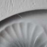 Set of 6 vintage oyster plates Moulin-des-Loups - Orchies - Grand Feu decor