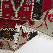 Tapis Kilim vintage surdimensionné