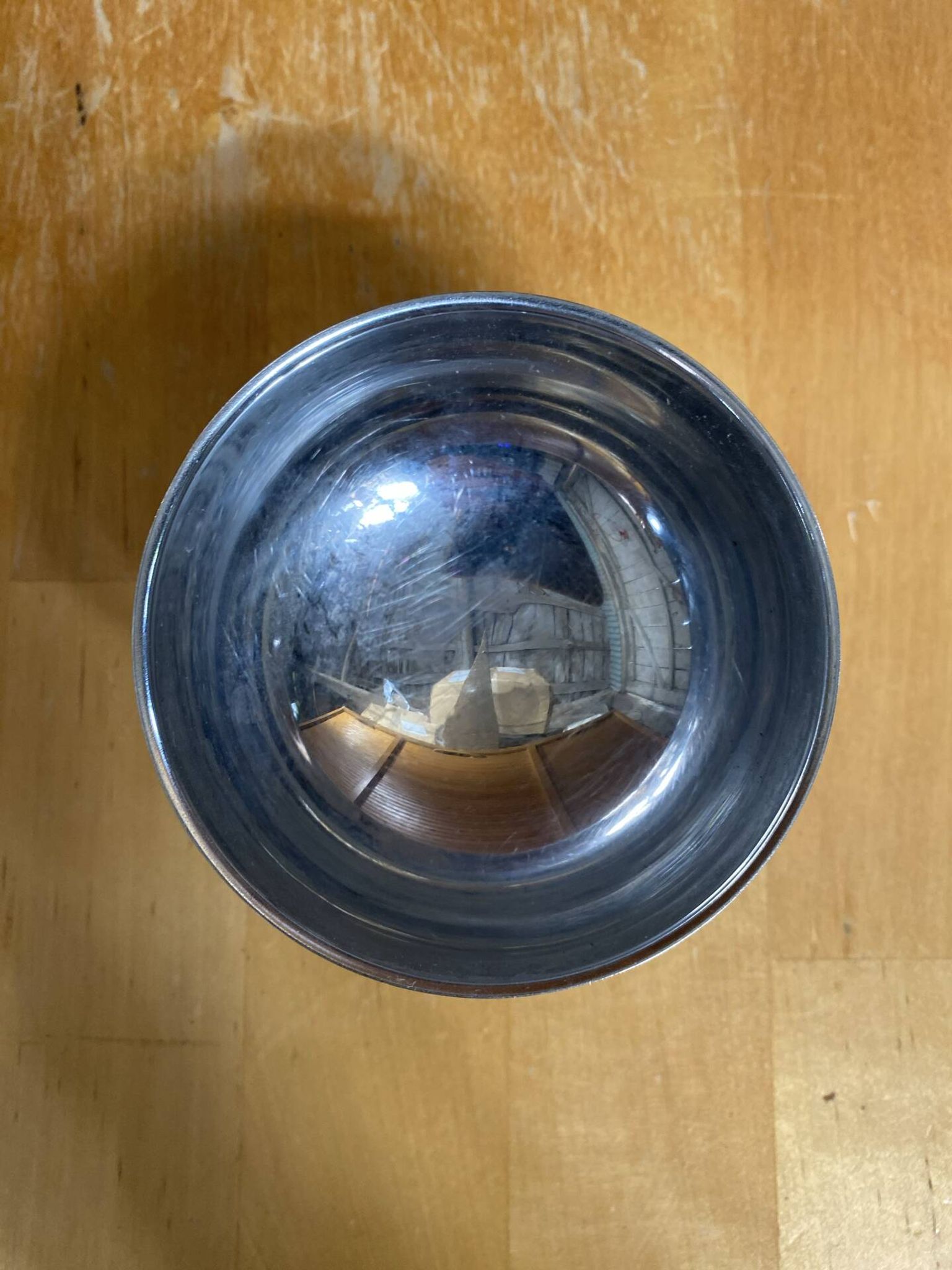Set of 6 Ice Cream Bowls Style Rémy LETANG Vintage Stainless Steel #E084