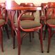 8 fauteuils bistrot anciens