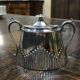 English silver plated sugar bowl