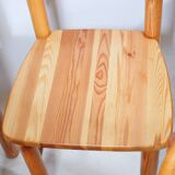 Rainer Daumiller Dining Chairs Pine Wood 1970s