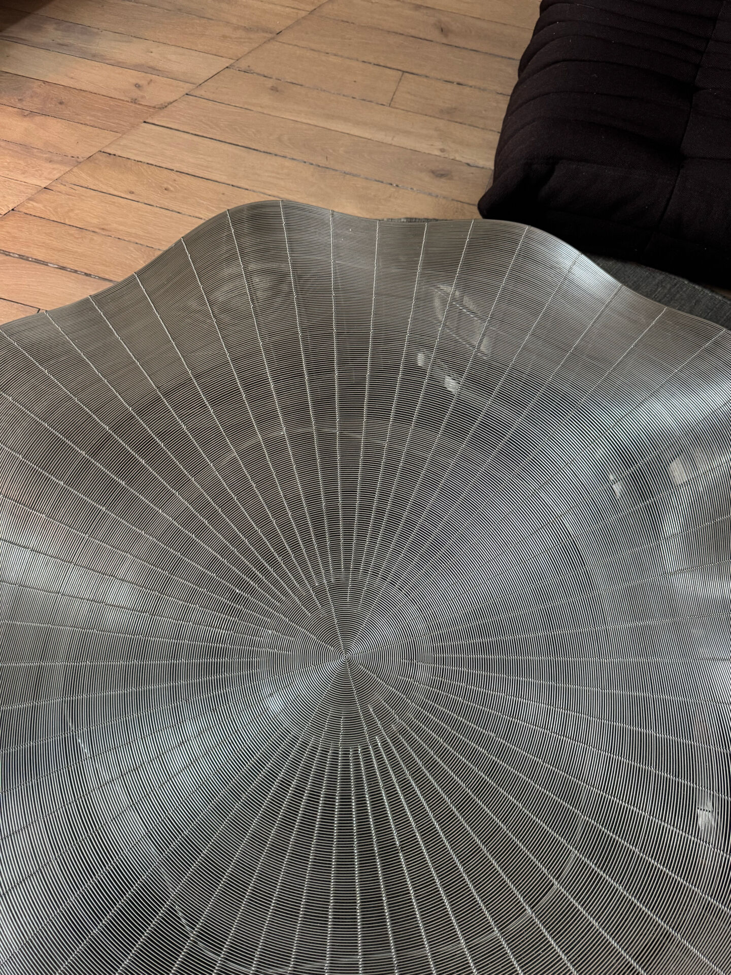 Grande table basse Iron Tree – Roche Bobois – Ø 120 cm (format plus éd