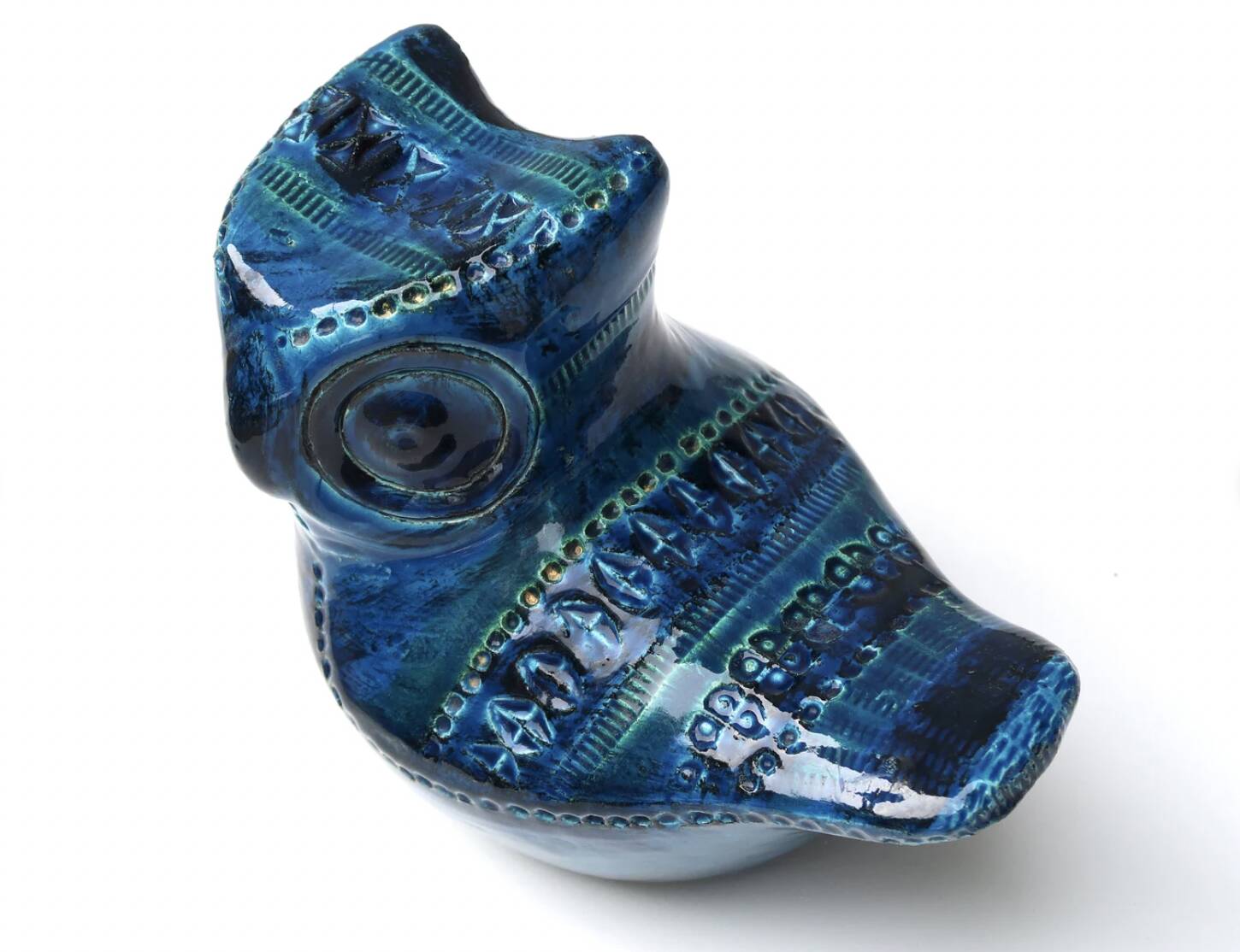 Ceramic owl by Aldo Londi for Bitossi, 1960s