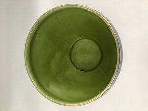 Large Art Deco Turquoise Cache Pot, 1890s