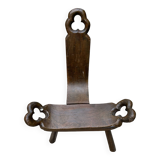 Brutalist tripod chair - Mountain chair