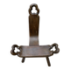 Brutalist tripod chair - Mountain chair