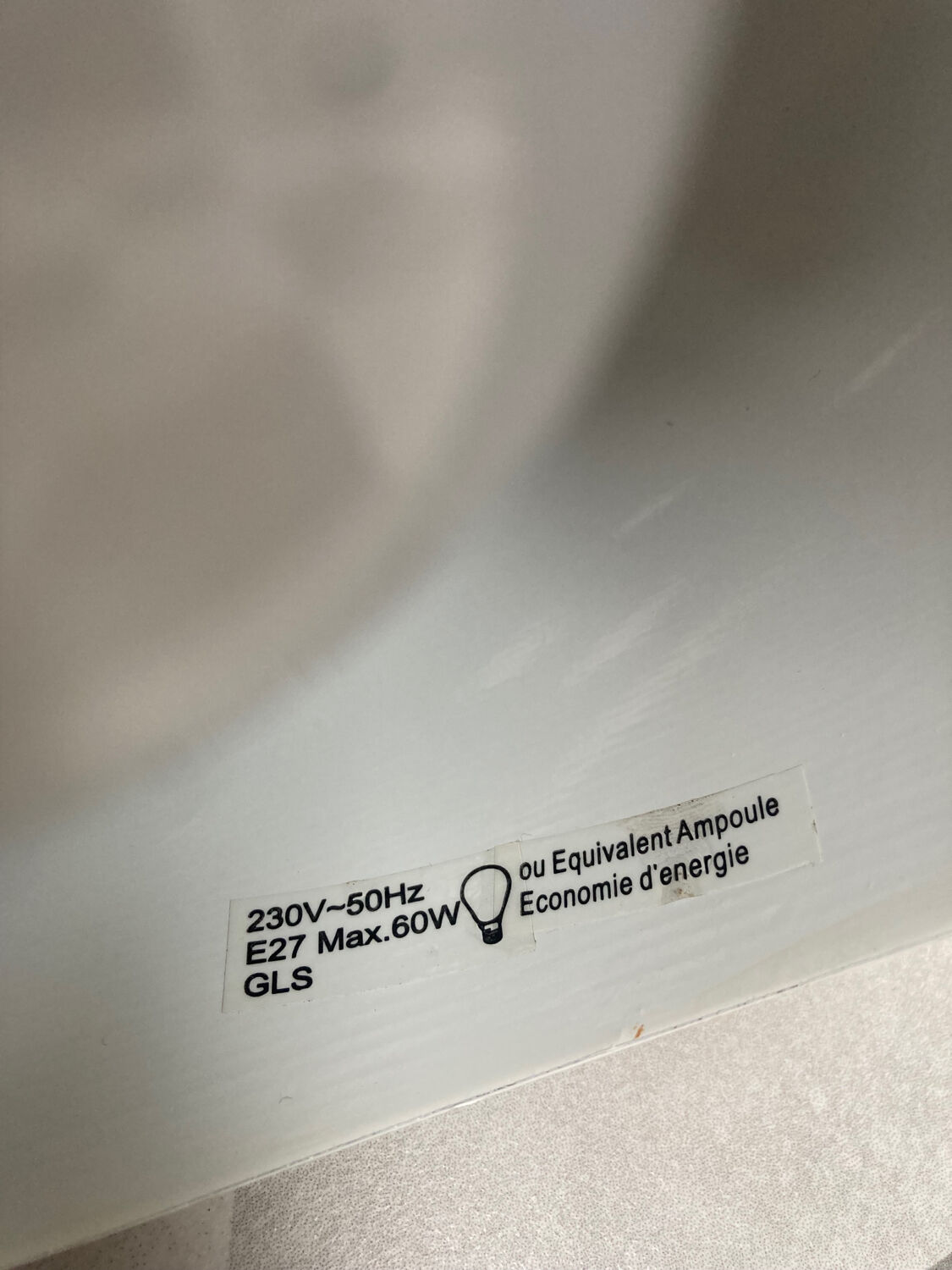 Brushed aluminum ball suspension