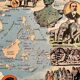 Old map poster of Indochina and Insulinde - JP Pinchon - 1940