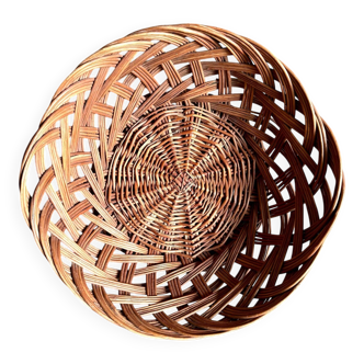 Corbeille en osier tressé n°1