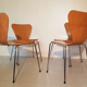 Série de 4 chaises scandinaves