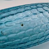 lot 4 glasses to orangeade vintage blues