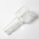 Small Vintage Clear Glass Vase / Single Flower Stylish Vase / Sweden / 2000