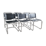 Lot de 6 chaises B33 par Marcel Breuer