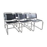 Set of 6 chairs B33 by Marcel Breuer