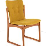Set of 6 Vamdrup dining chairs 'Nyhavn' - new upholstery restored