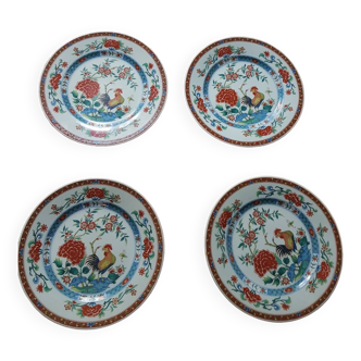 4 Theodore Haviland porcelain plates