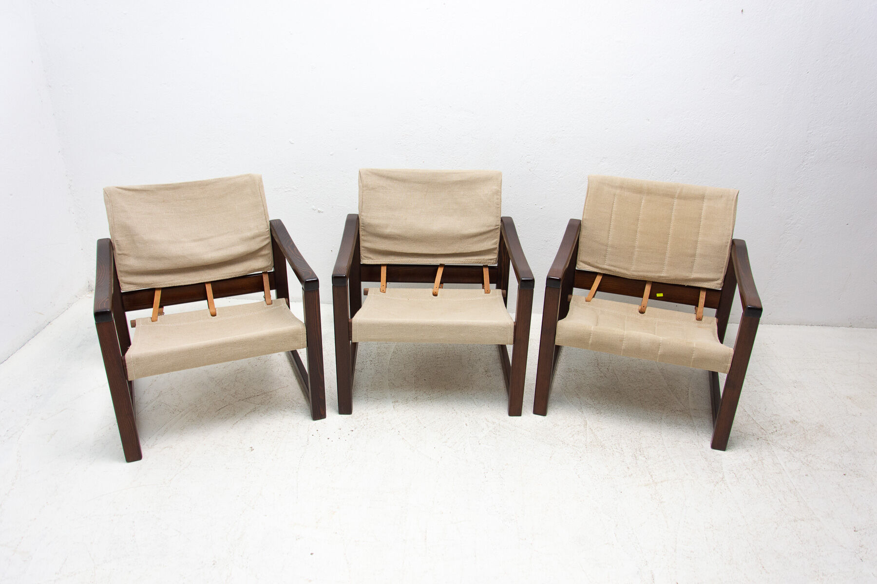 Safari Chairs by Karin Mobring, 1980s, set of 3