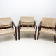 Safari Chairs by Karin Mobring, 1980s, set of 3