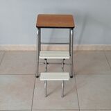 Vintage folding stepladder 60s