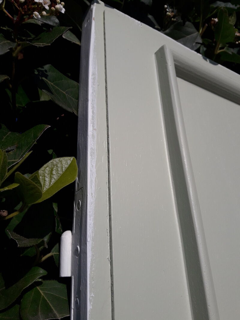 Door 207x99,5cm communication back panel molded