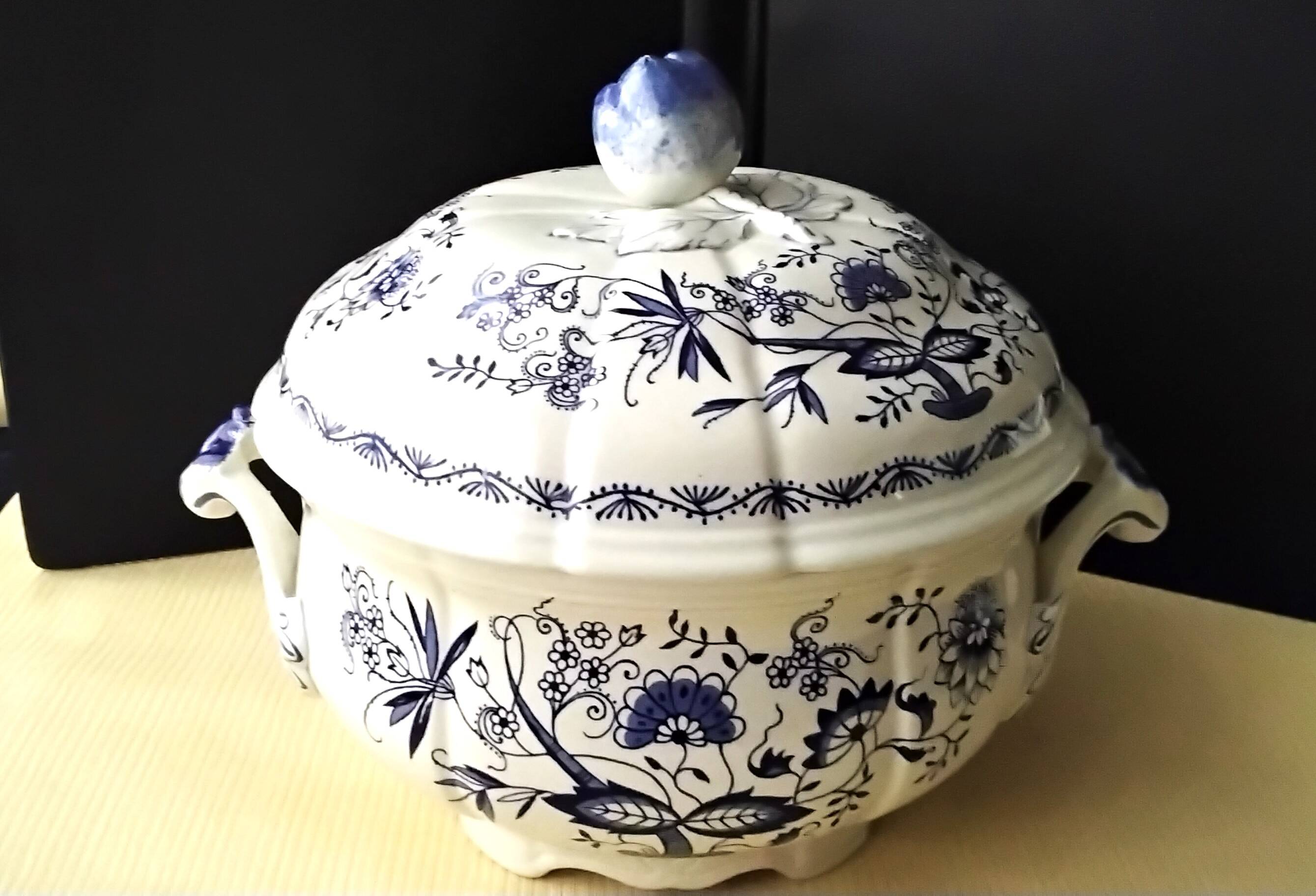Lunéville Tradition Special Grand Feu earthenware soup tureen