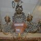 Wrought iron chandelier