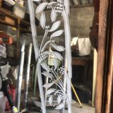 Grand miroir xviiie avec décor sablé