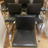 Suite of 6 BRNO armchairs, Knoll