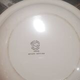 Flat hollow earthenware New Givors model 8008