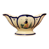Unsigned Quimper earthenware sauce