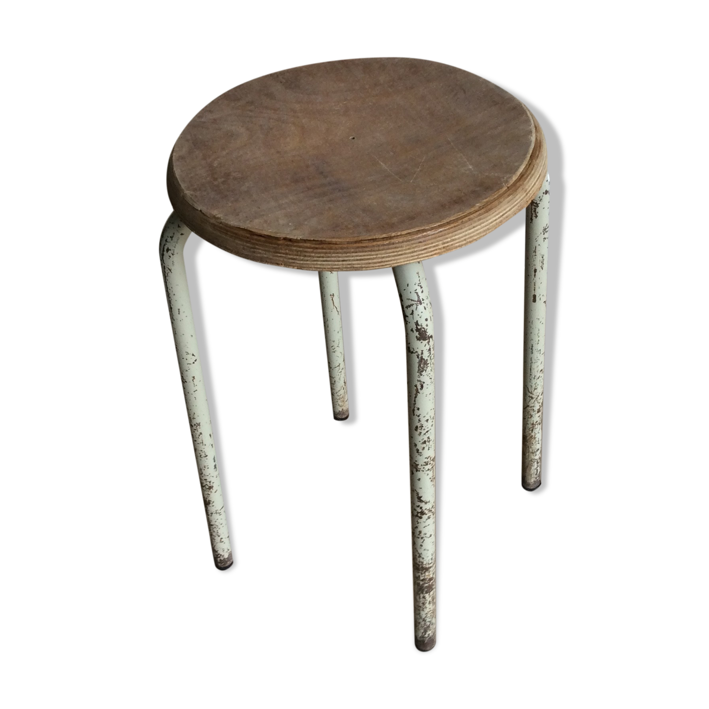 Vintage industrial stool