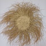 Wall-mounted straw hat