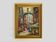 Oil on cardboard market scene 47.5X37 cm - 18.70X14.56 ". Signed