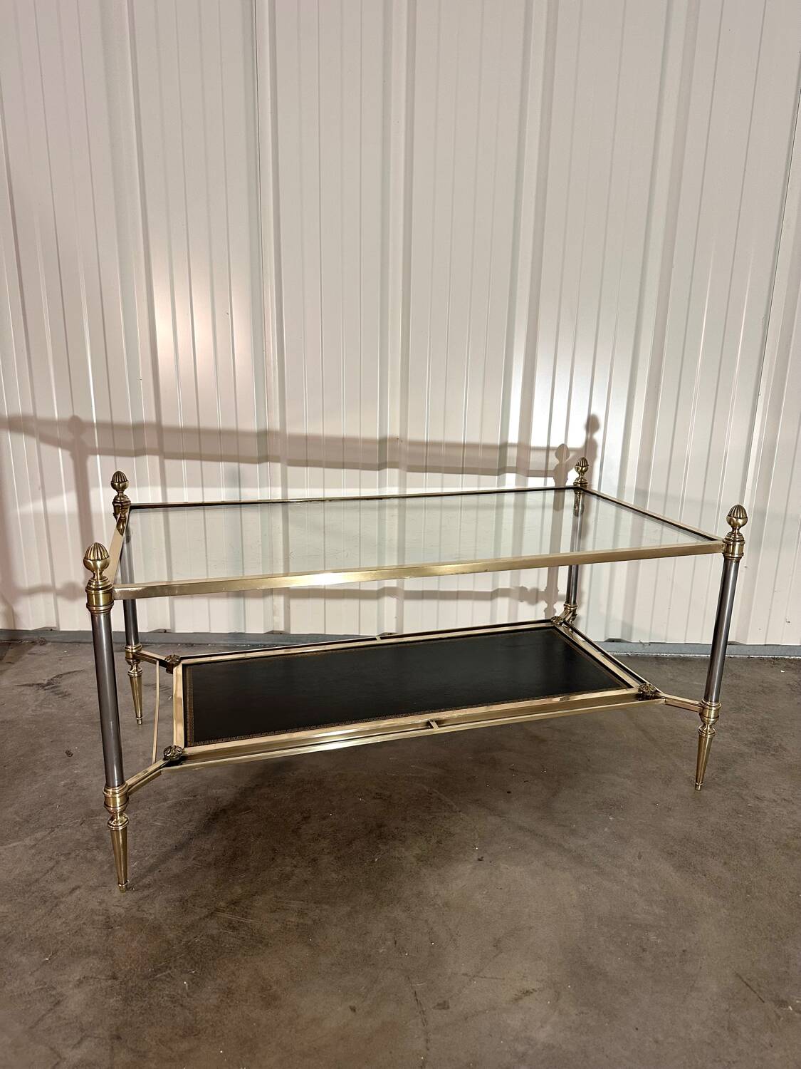 1970s bronze coffee table