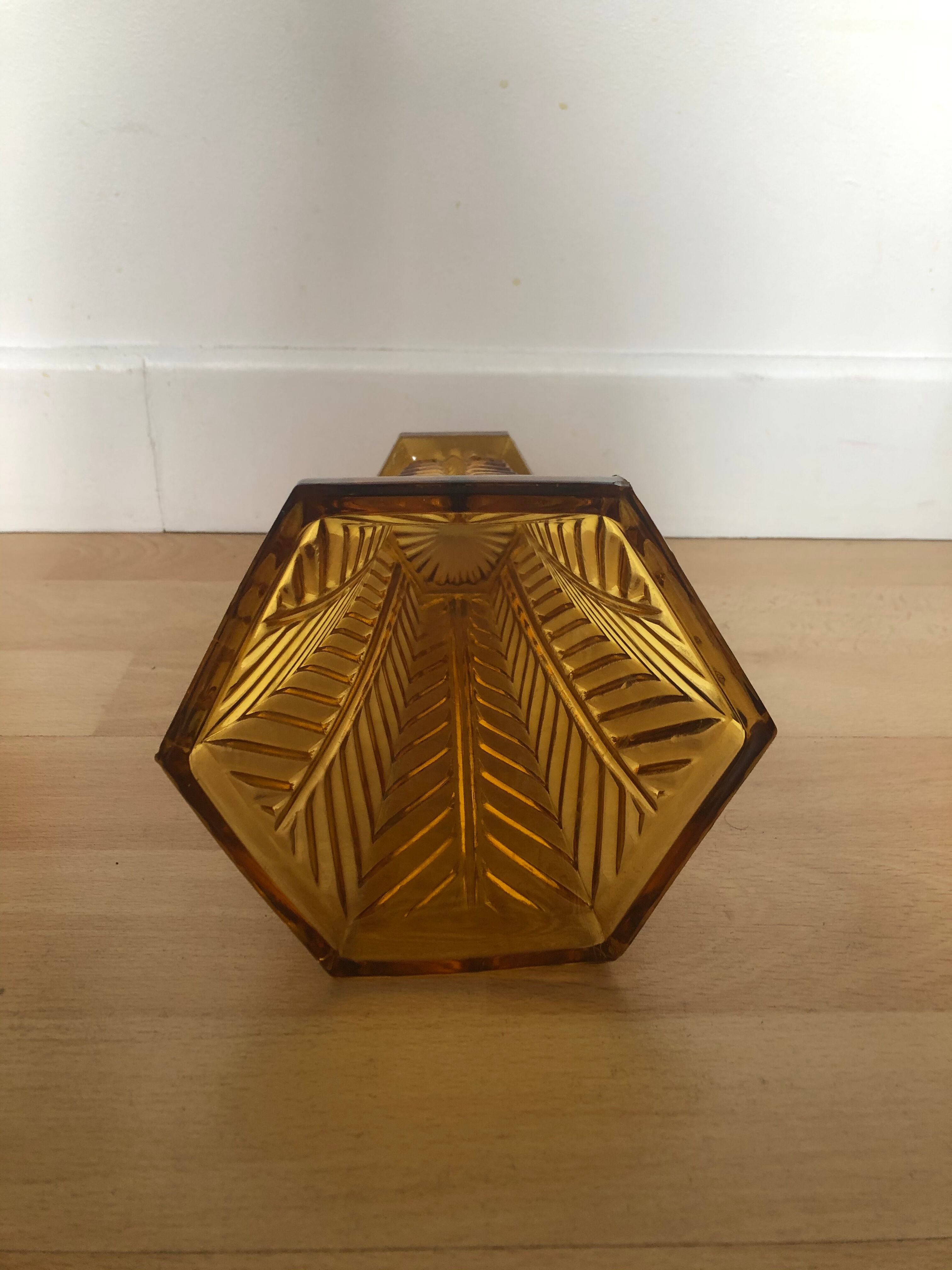 Vase ambré