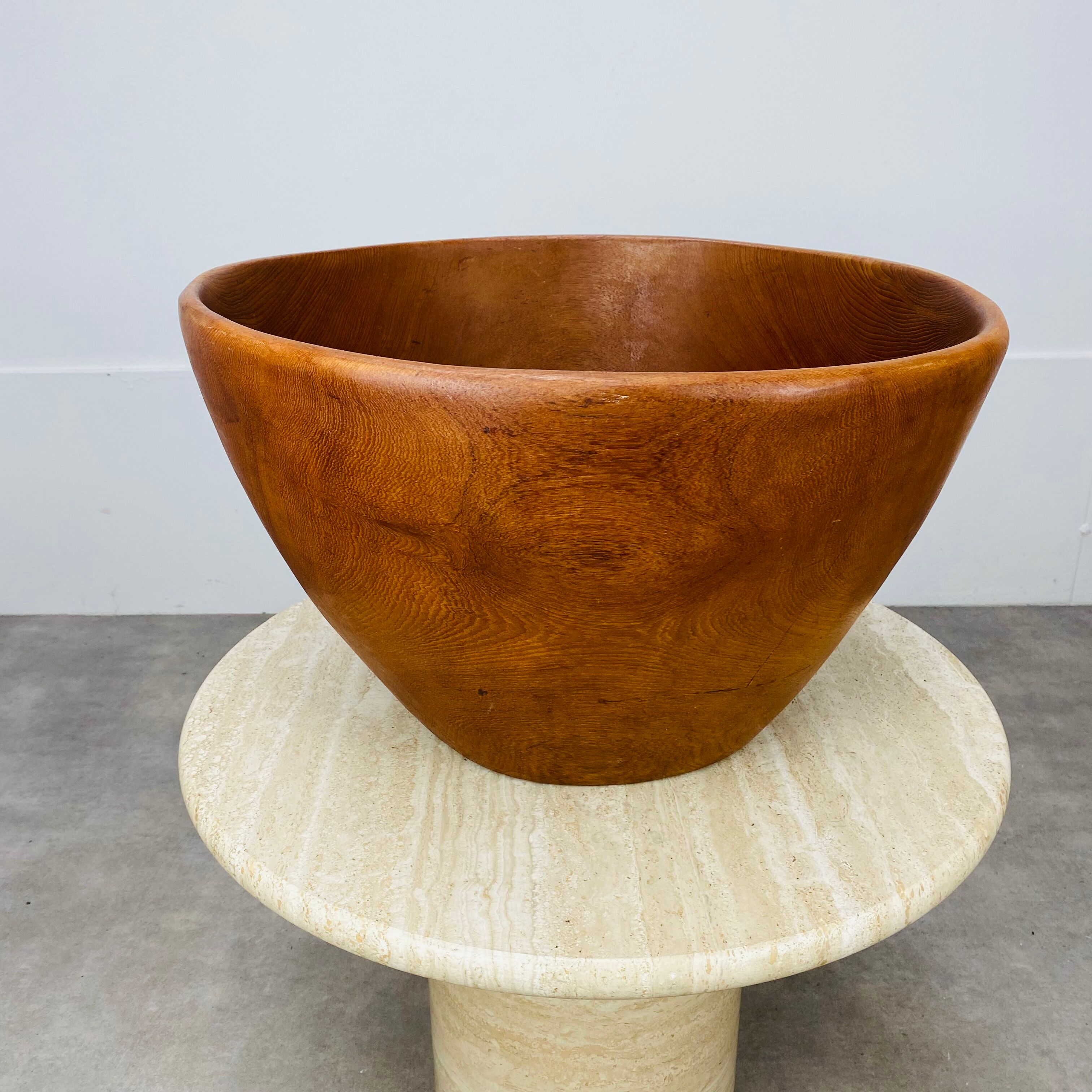 Floor cup danish teak 60s