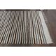 1970s Vintage Turkish Handmade Wool Cotton Beige Brown Kilim Rug 152x208
