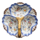 Rouen earthenware hors d'oeuvre dish