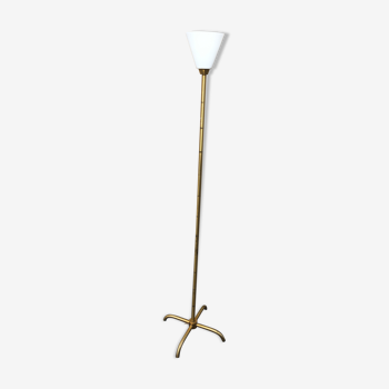 Brass lamppost