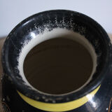 Henriot Quimper vase - Breton earthenware - graphic decoration