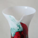 Vase vintage opaline Carlo Moretti