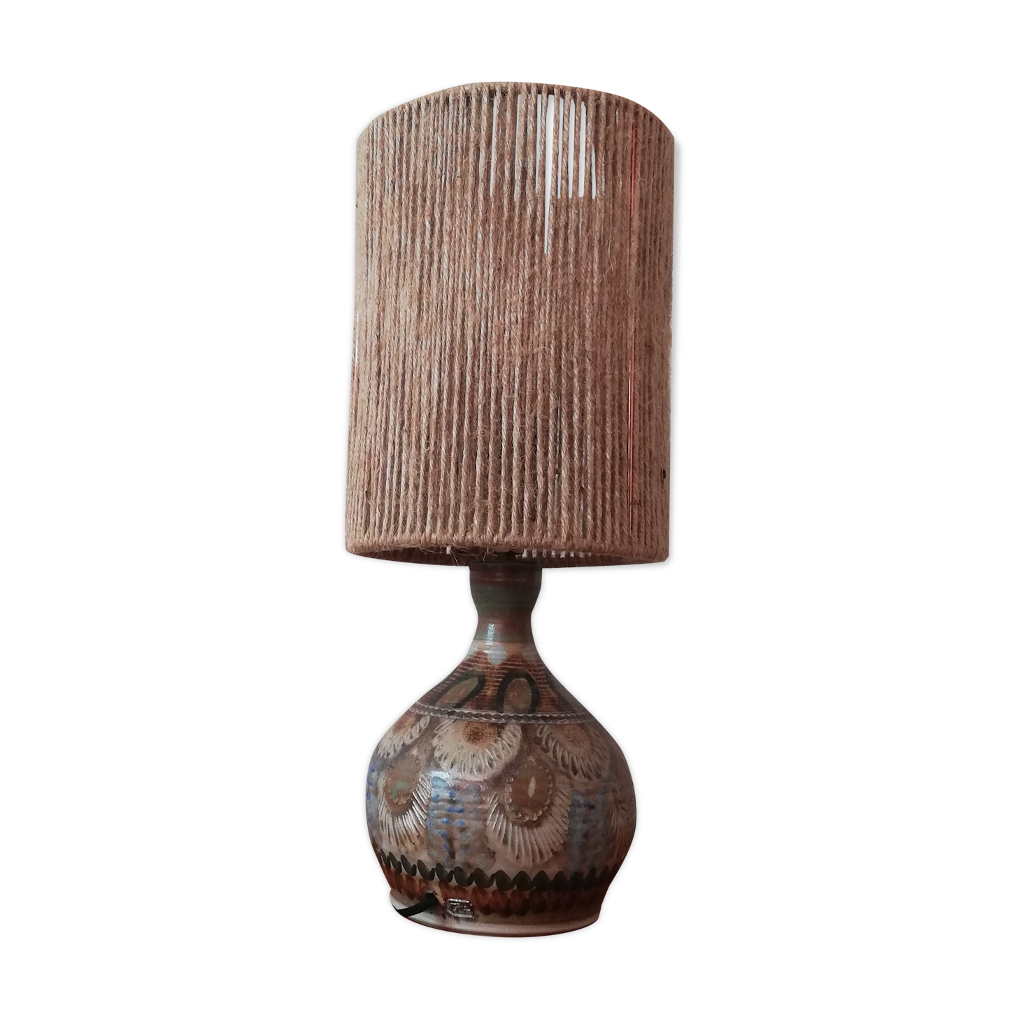 Vintage ceramic lamp